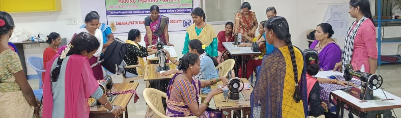 Tailoring & Sanitary Pad Making Training